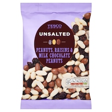 chocolate covered peanuts tesco
