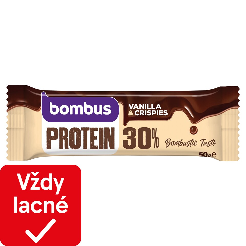 Bombus Protein 30% Vanilla & Crispies 50 g