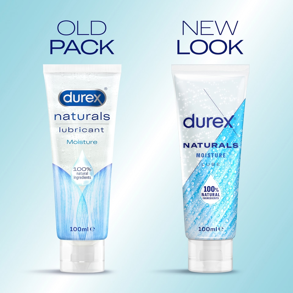 image 1 of Durex Naturals Moisture Lube Water Based 100ml