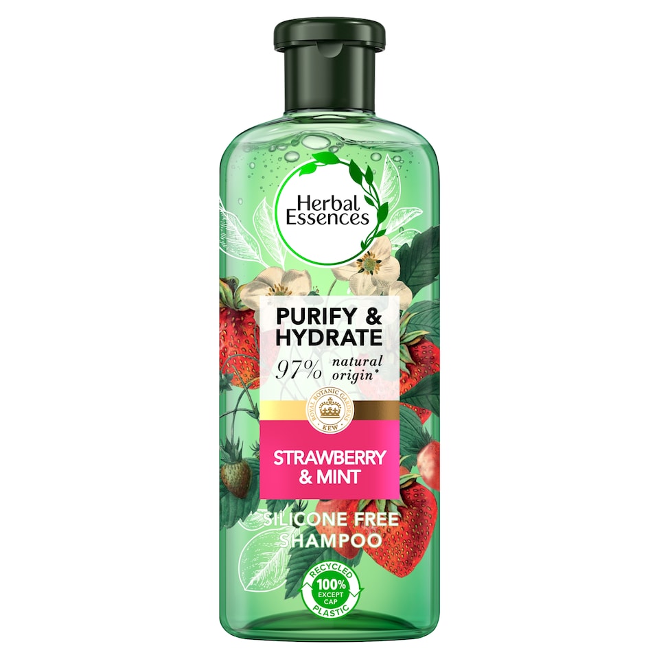 image 1 of Herbal Essences Bio. Renew Strawberry Shampoo 400Ml