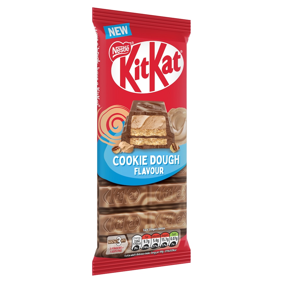 image 1 of KITKAT Cookie Dough Flavour Chocolate 99g