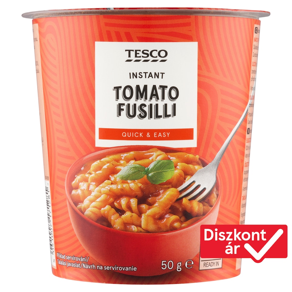 Tesco Instant Tomato Fusilli 50 g