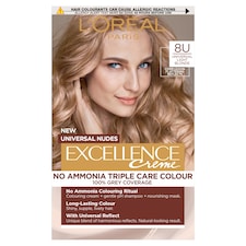 L'Oreal Paris Excellence Universal Nudes 8U Light Blonde Permanent Hair Dye