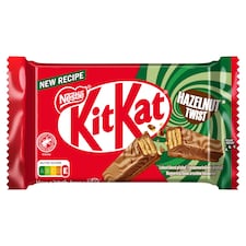 KitKat 4finger lieskovooriešková príchuť, mramorovaný 41,5 g