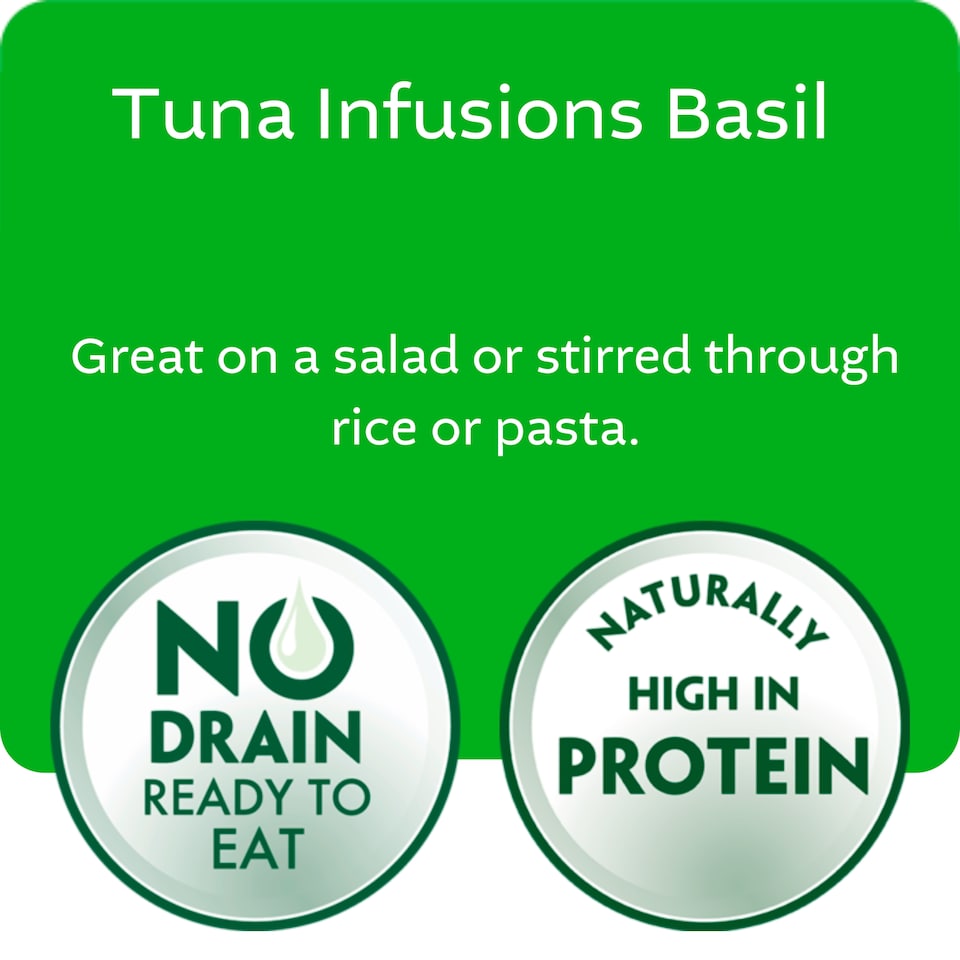image 1 of John West Infusions Tuna Basil 80G