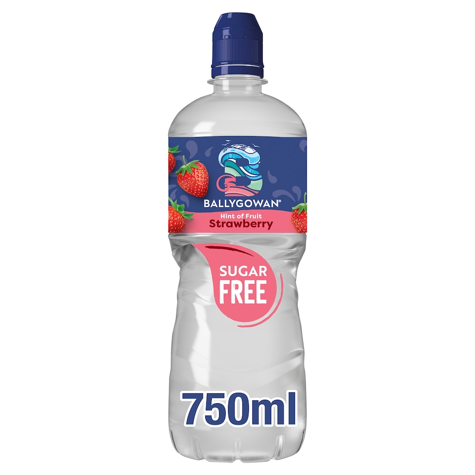 Ballygowan Hint of Fruit Strawberry Sugar Free Flavoured Still Water 750ml