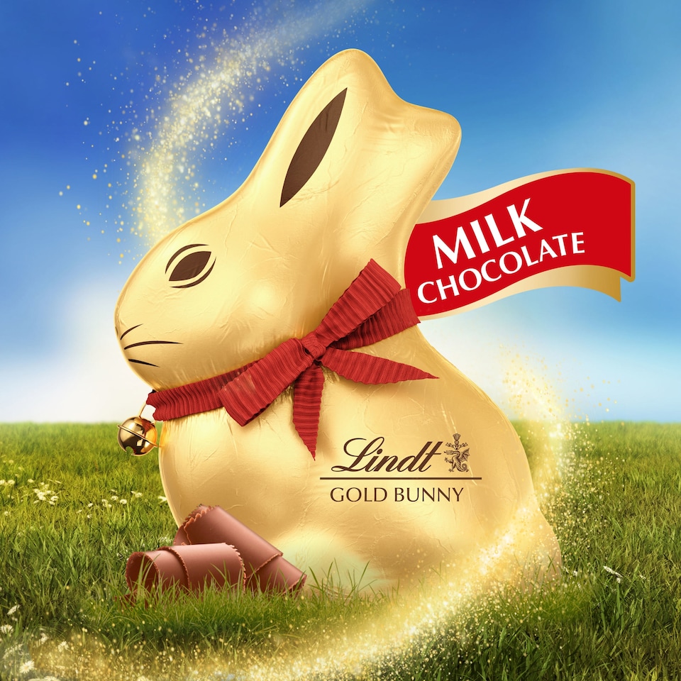 image 1 of Lindt Gold Bunny Milk Chocolate 100G