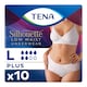 image 1 of TENA Silhouette Incontinence Pants White Large 10 Pack
