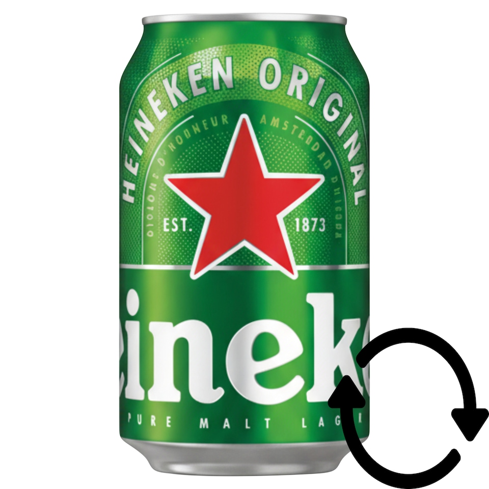 Heineken Premium Lager Beer 5% 0,33 l