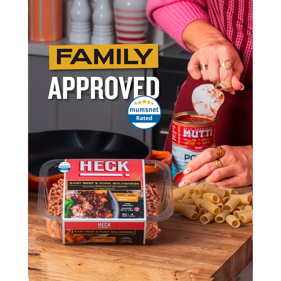 image 1 of HECK! Easy Beef & Pork Bolognese Mince 500g