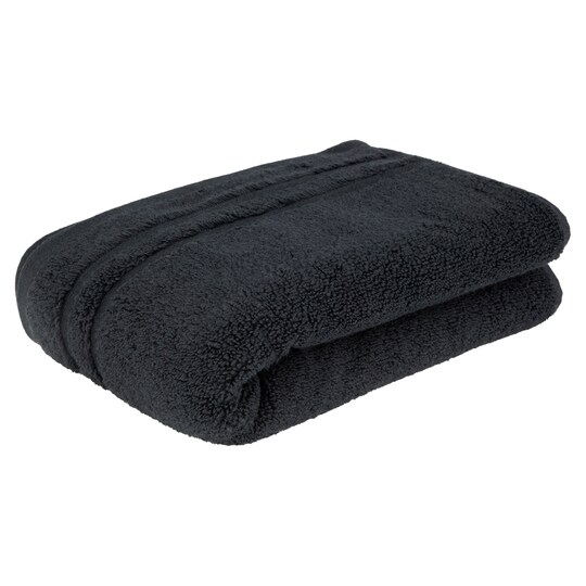 Fox & Ivy Hygro Tencel Hand Towel Charcoal Tesco Groceries
