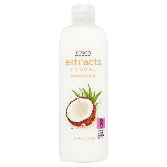 Tesco Extracts Coconut Conditioner 500Ml Tesco Groceries