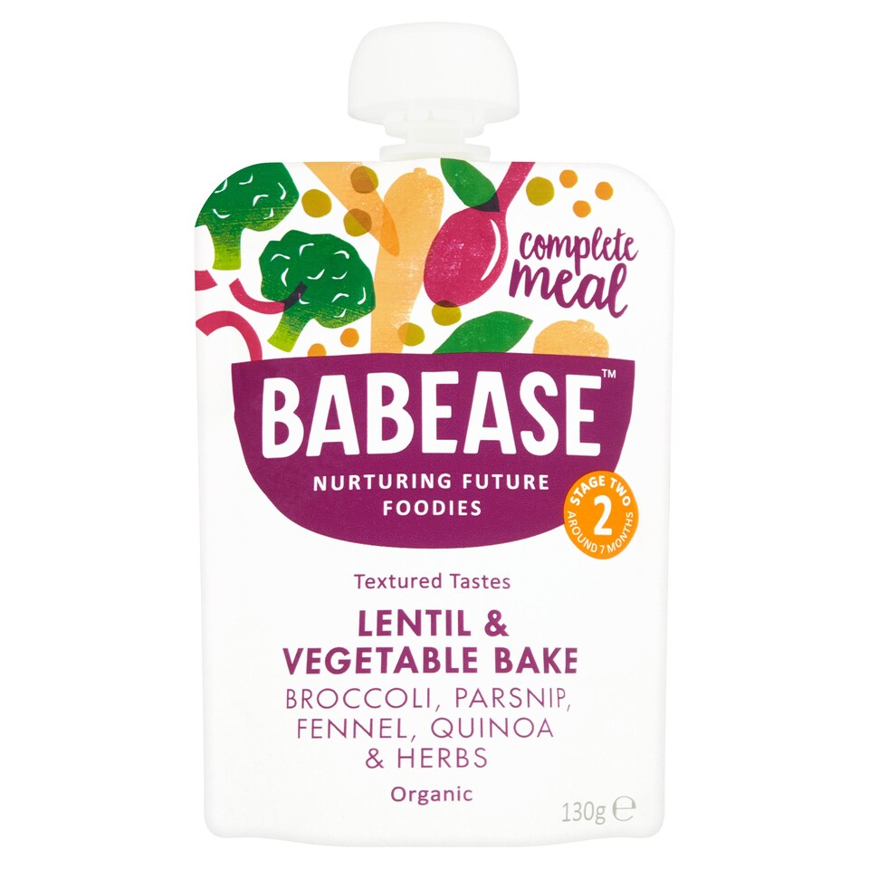Babease Lentil & Vegetable Bake 130G