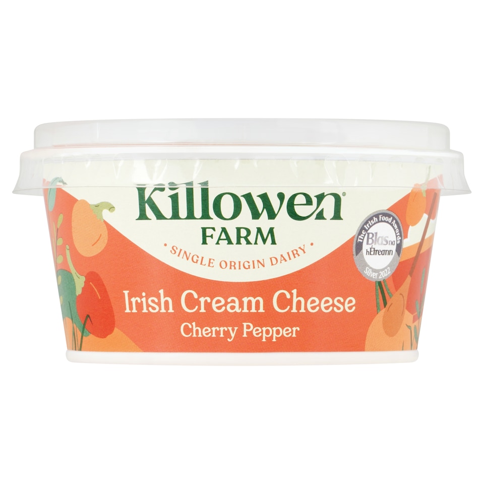 Killowen Farm Cream Cheese Cherry Pepper 180G