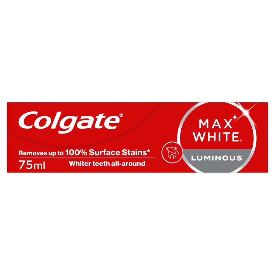 Obrázek 1 pro produkt Colgate Max White Luminous bělicí zubní pasta 75ml
