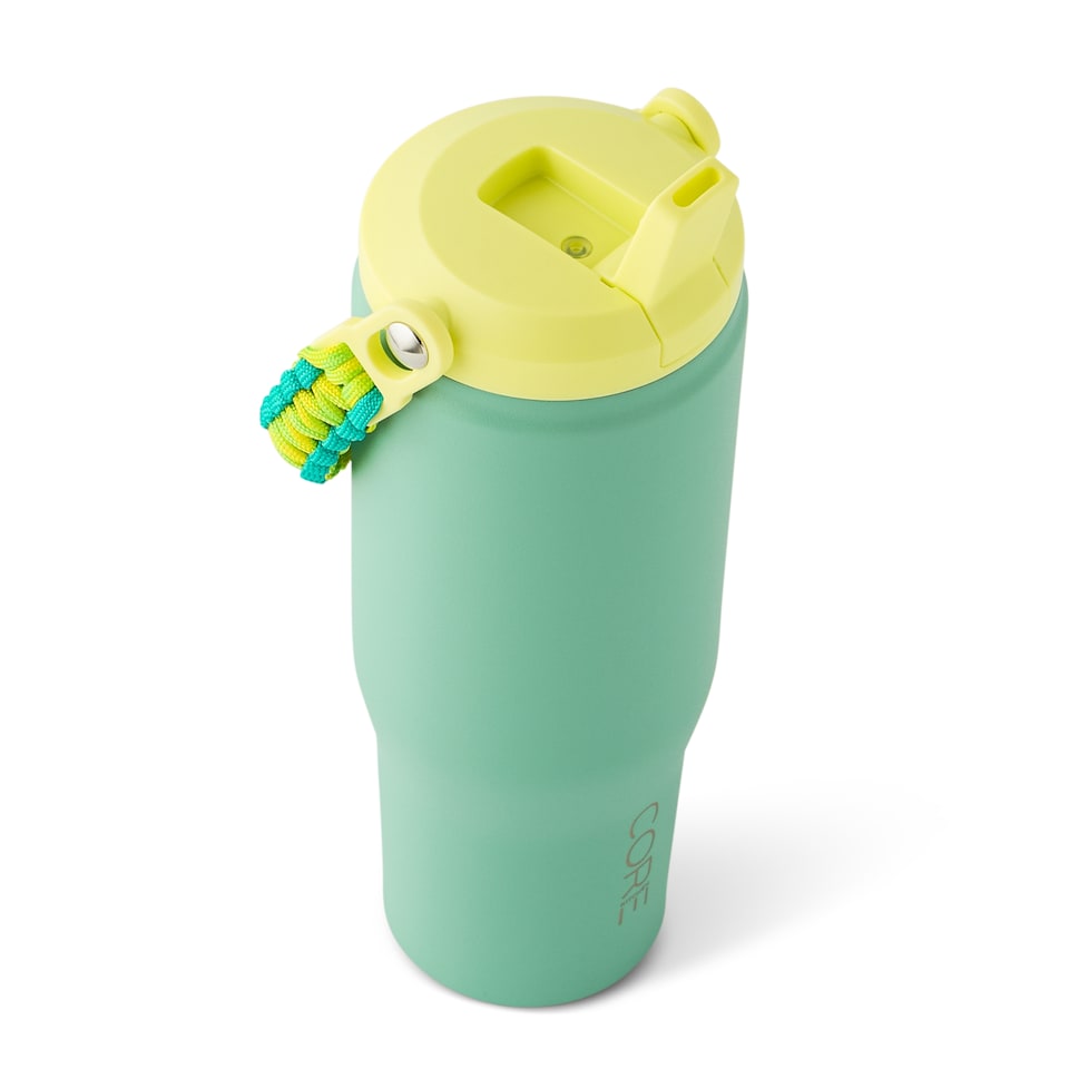image 1 of Core Kitchen Vault Metal Green Bottle 887Ml