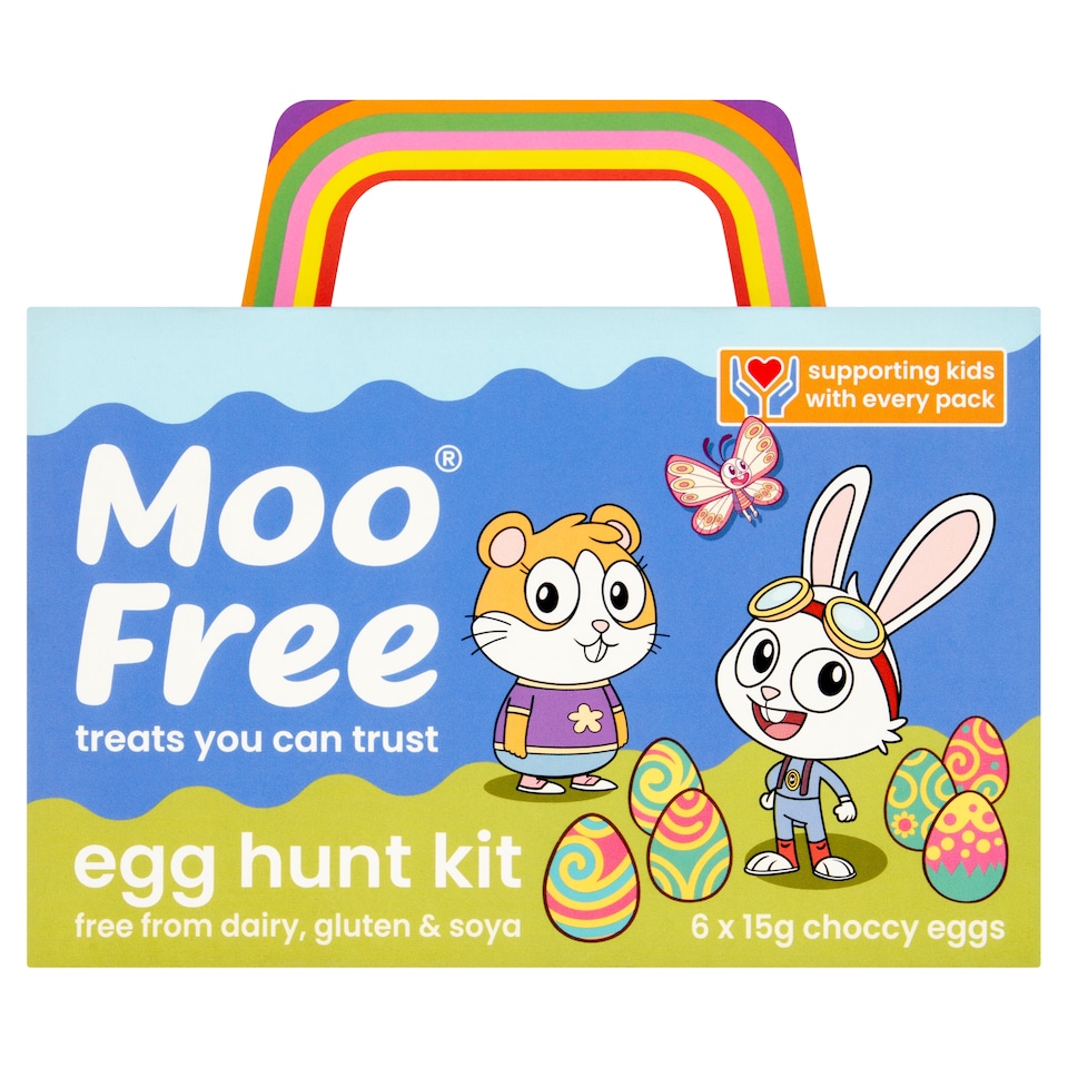 Moo Free Easter Egg Hunt Box 90g