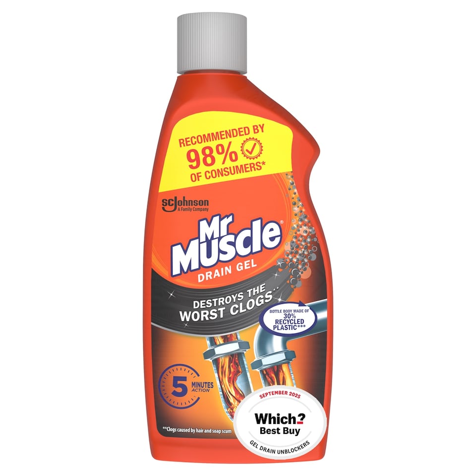 image 1 of Mr Muscle Gel Drain & Sink Unblocker 500ml