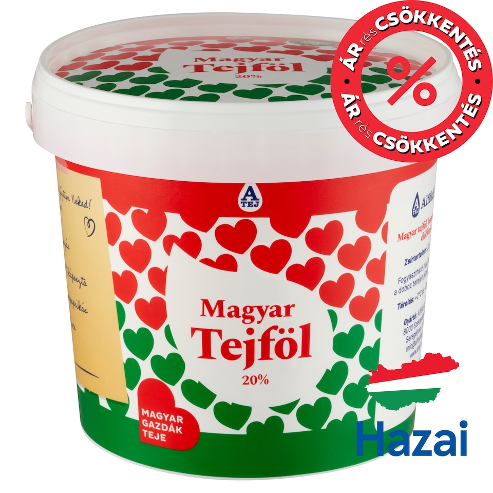 Magyar Tejföl 20% Sour Cream 800 g 