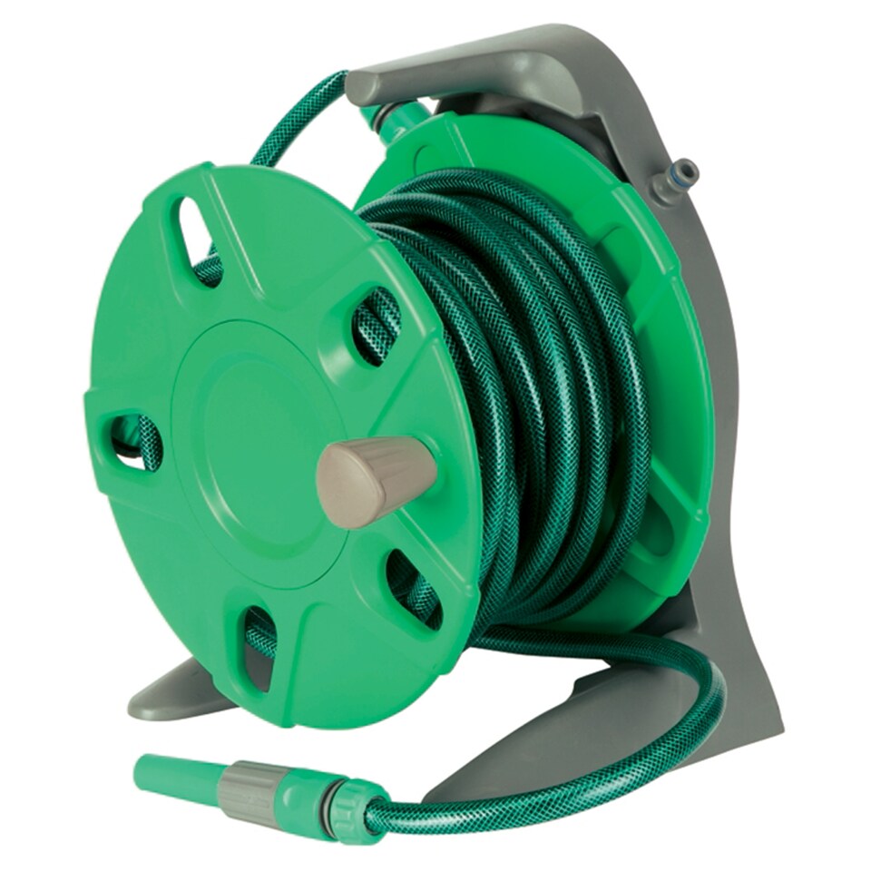 Tesco 20M Hose Reel Set & Connectors