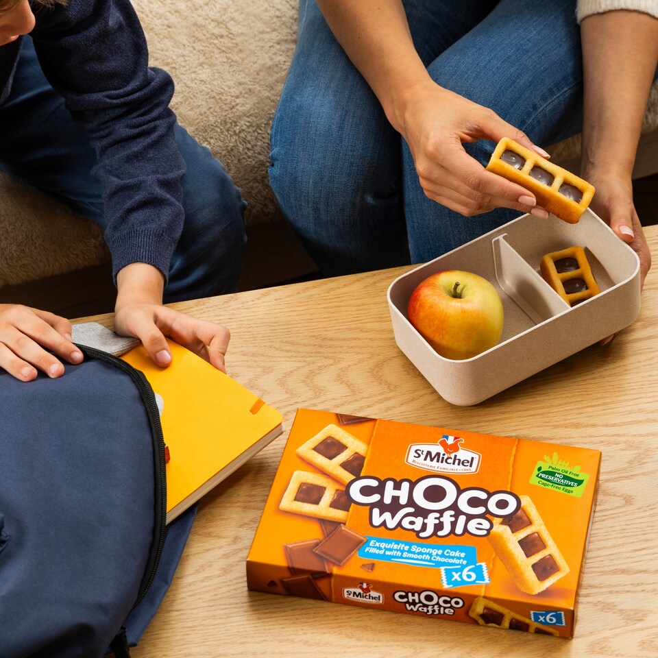image 1 of St Michel Choco Waffle 6 Pack 180G