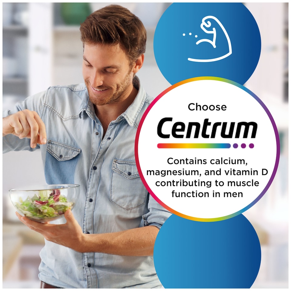 image 1 of Centrum Men Multivitamin 60 Tablets