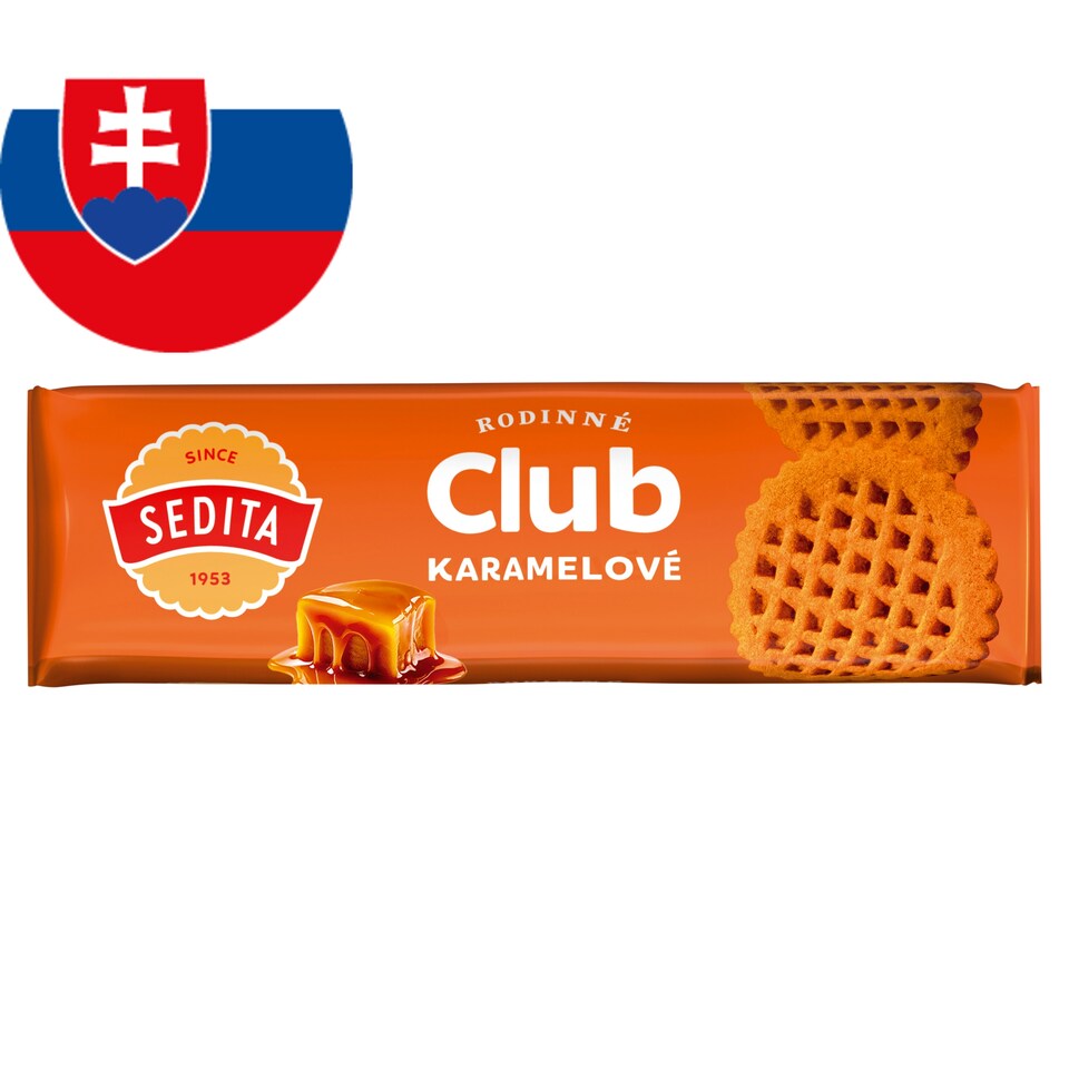 SEDITA RODINNÉ Club karamel 160,8 g