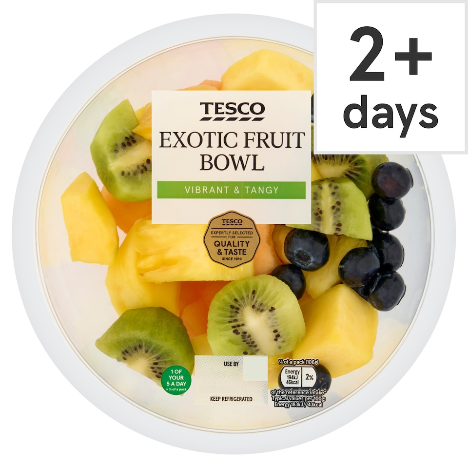 TESCO Exotic Fruit Bowl 425g