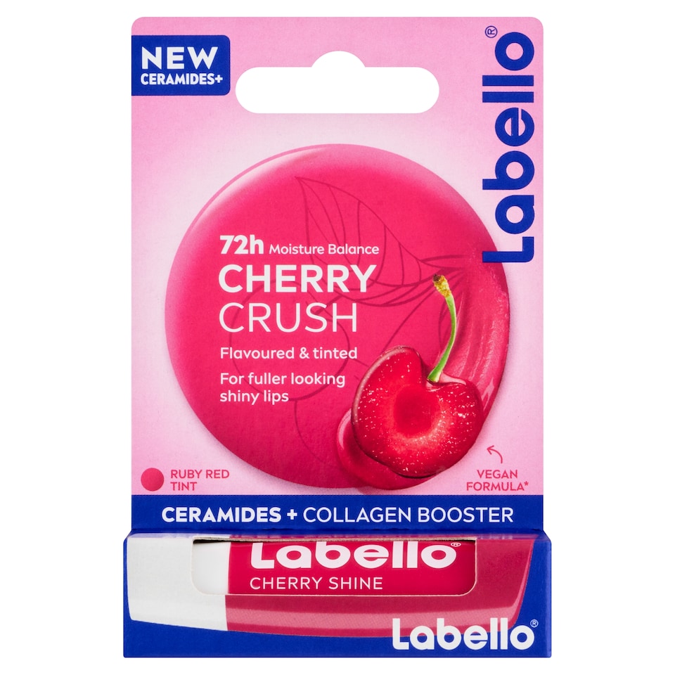 Obrázek 1 pro produkt Labello Cherry Crush Tónovací balzám na rty 4,8g