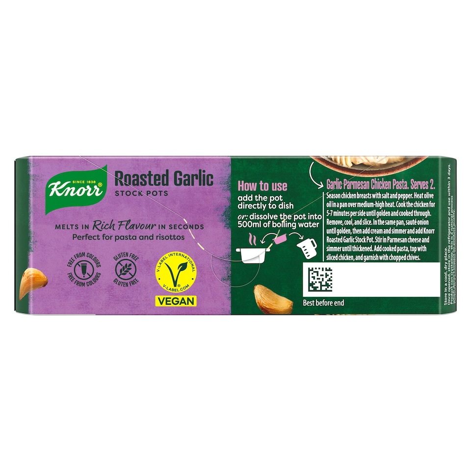 image 1 of Knorr Roasted Garlic Stock Pot 4x28g