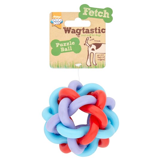 Wagtastic Dog Toy Puzzle Ball Tesco Groceries