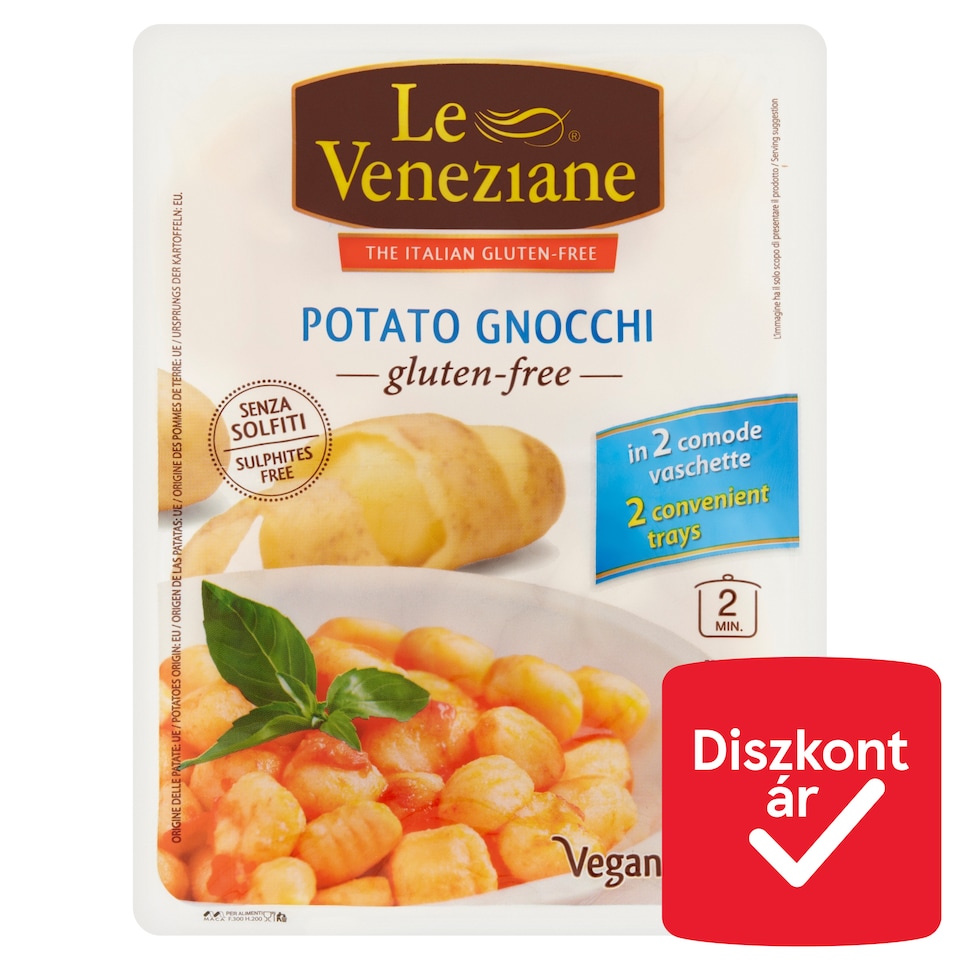 Le Veneziane Gluten-Free Potato Gnocchi 500 g 