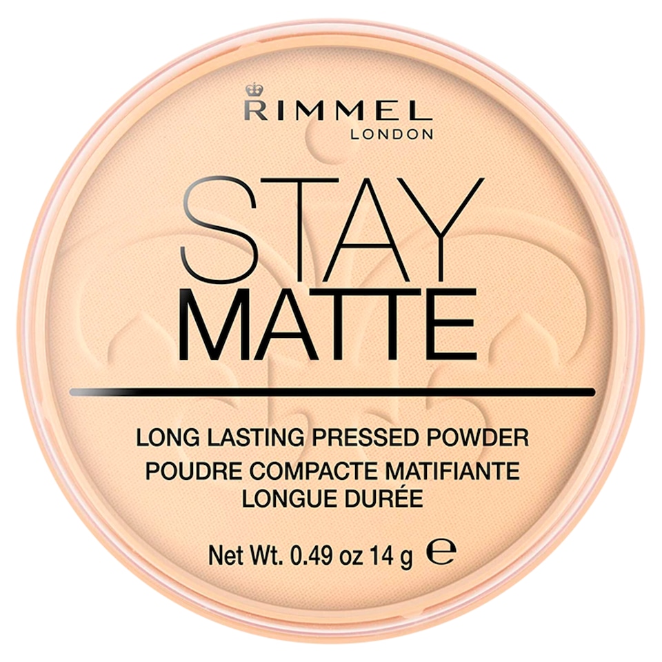 image 1 of Rimmel New Stay Matte Pressed Powder Transparen