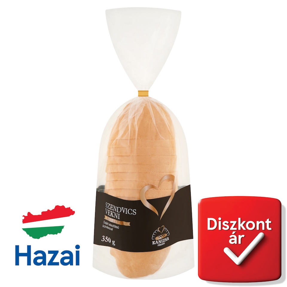 Kanizsa Pékség Sliced Sandwich Loaf 350 g