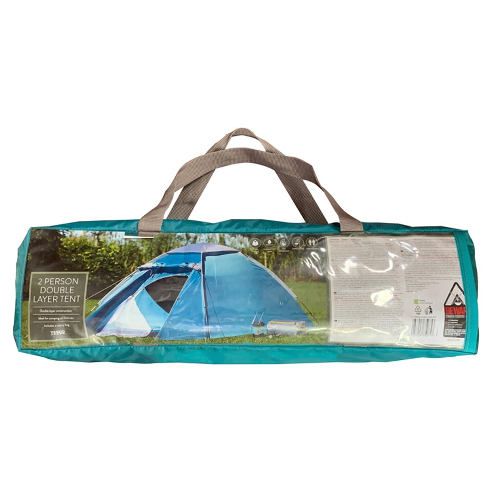Tesco 2 Person Double Layer Tent