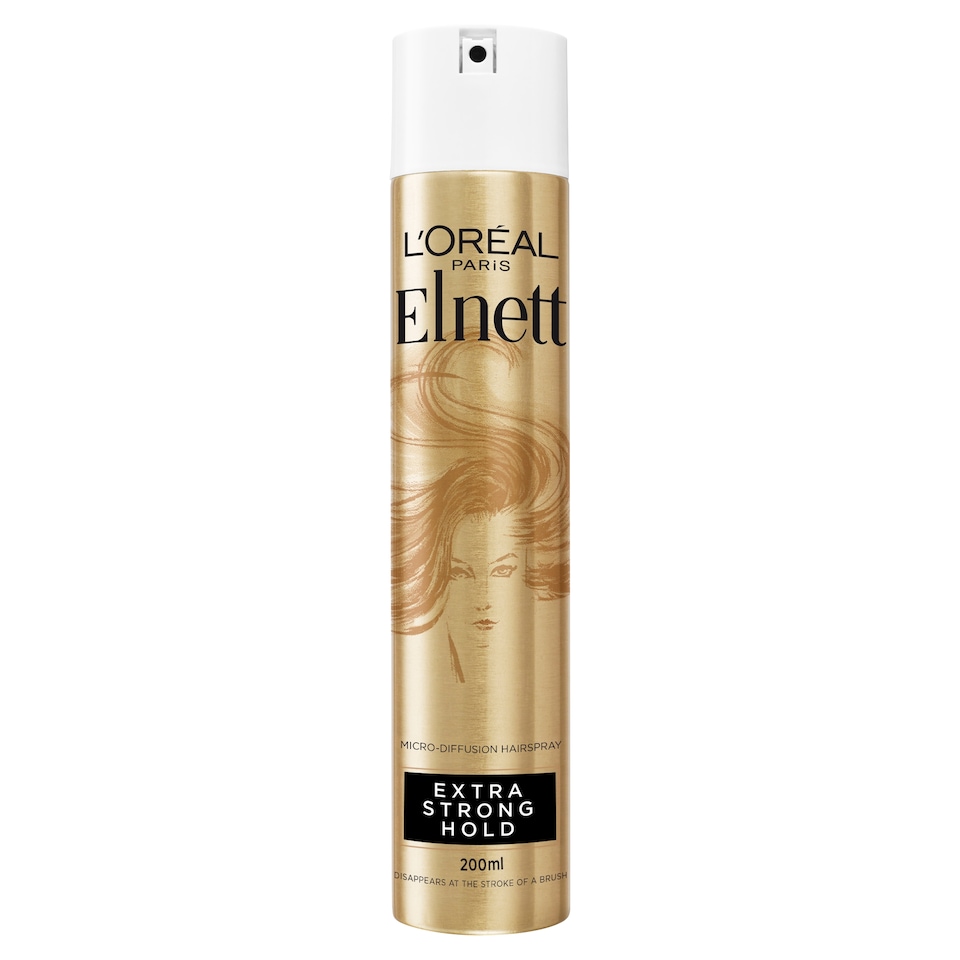 image 1 of L'Oreal Paris Elnett Extra Strong Hold Hairspray 200ml
