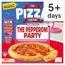 The Pizza Company Pepperoni Party Pizza 620g