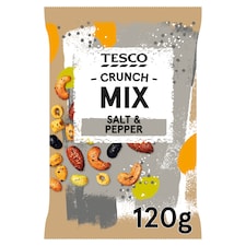 Tesco Crunch Mix - Salt & Pepper 120g