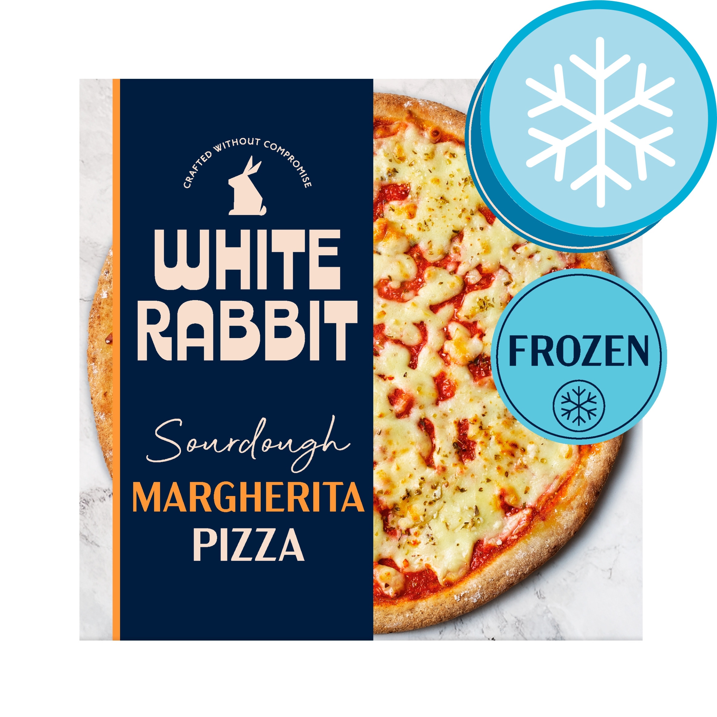 White Rabbit Margherita Gluten Free Sourdough Romana Pizza 352g