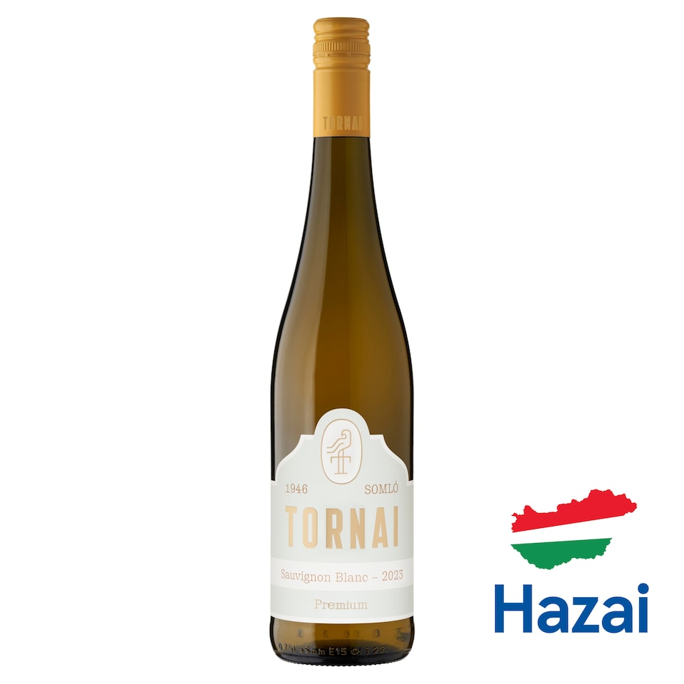 Tornai Premium Nagy-Somlói Sauvignon Blanc száraz fehérbor 12,5% 750 ml  1. kép
