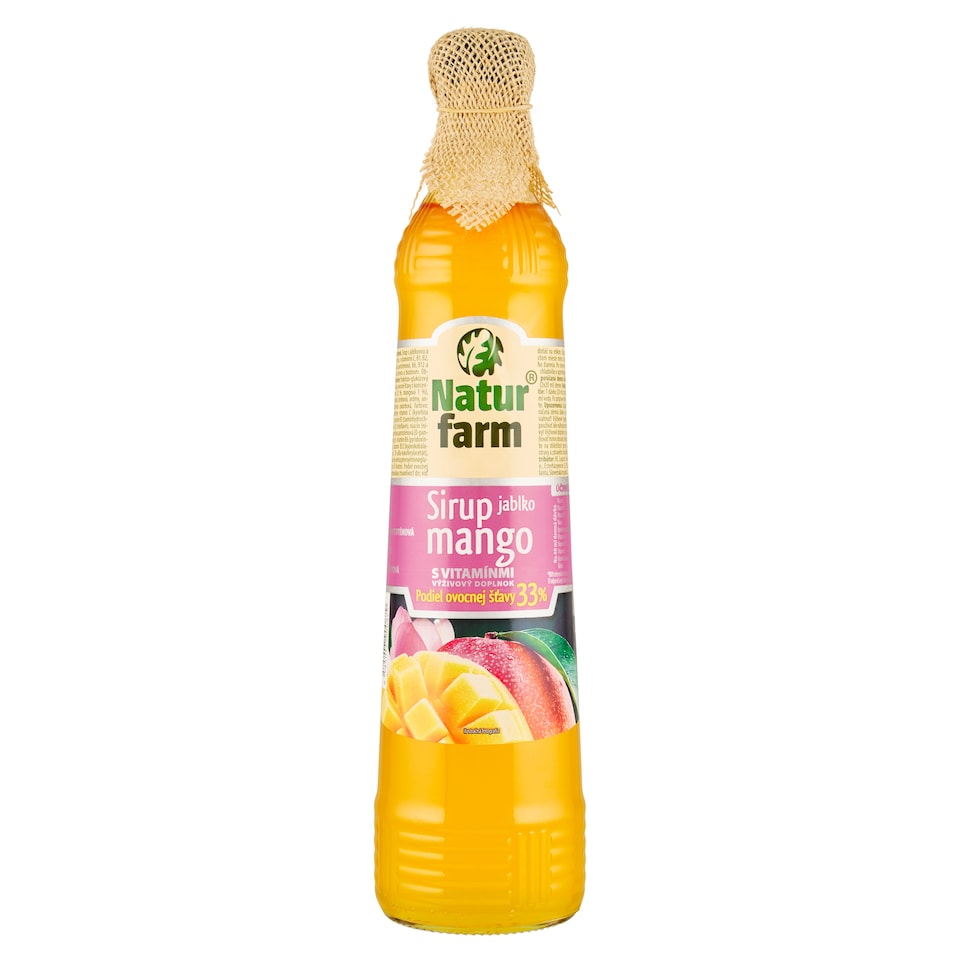 obrázok 1 z Natur Farm Sirup jablko mango s vitamínmi 0,7 l