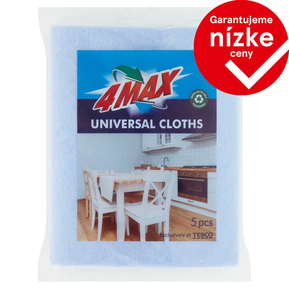 4MAX Universal Cloths 5 pcs