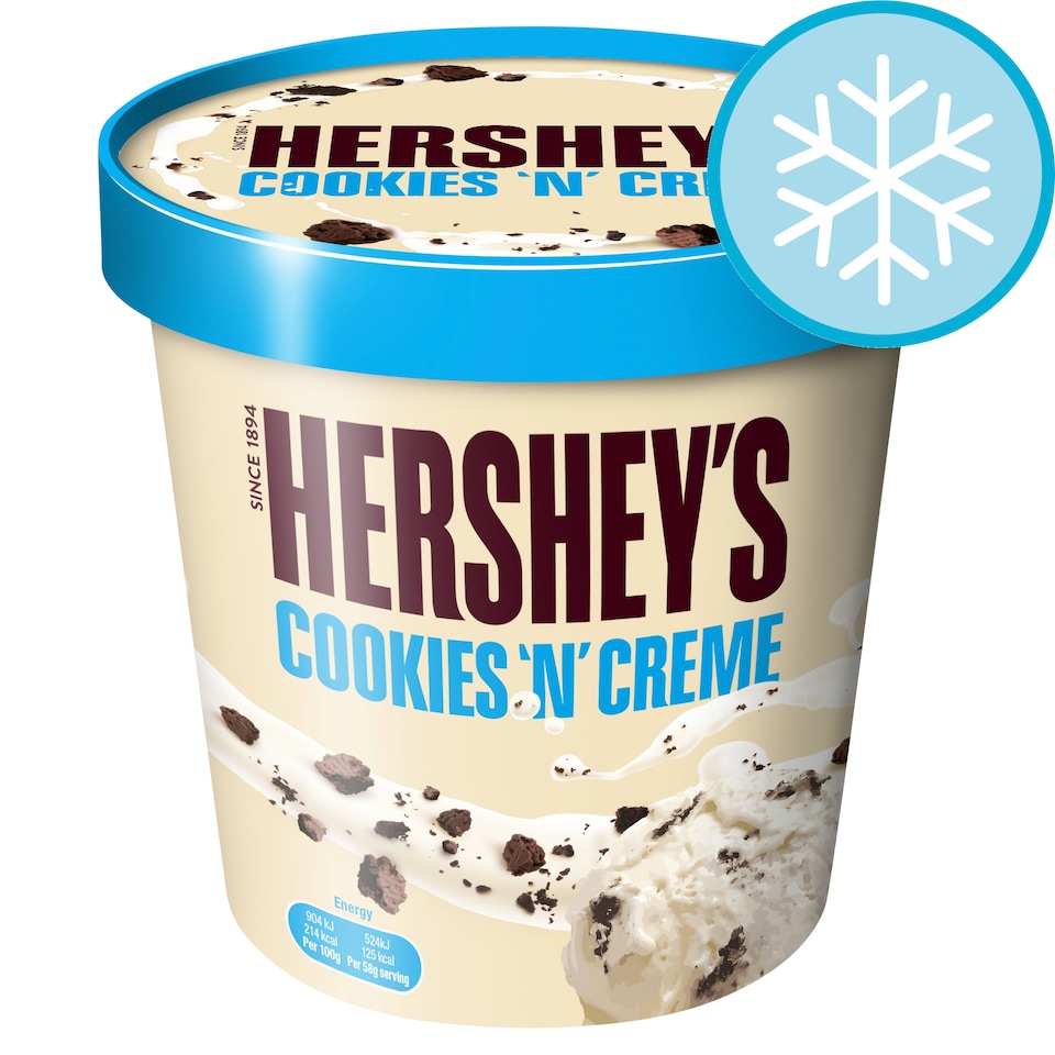 Hersheys Ckies N Creme Ice Cream 500Ml