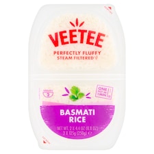 Veetee Heat & Eat Basmati Rice Pot 2 X 125G