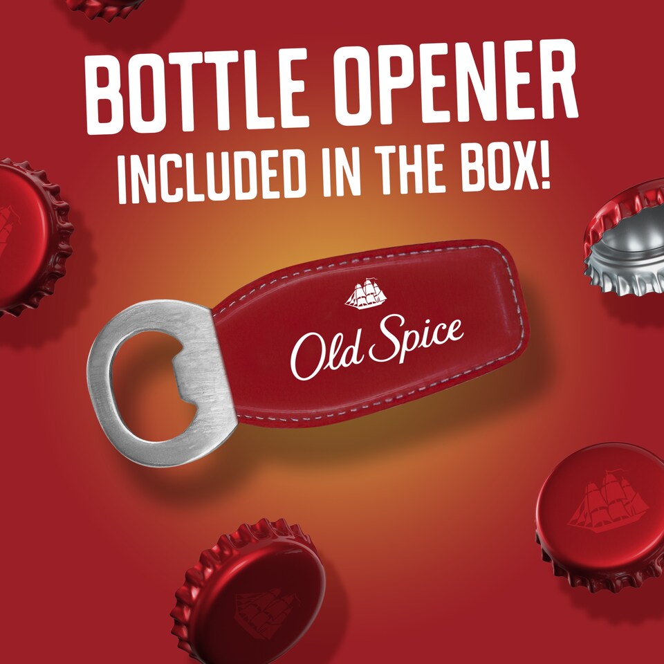 Old Spice Footballer Ajándékcsomag Captain Stift Dezodorral, Tusfürdővel és Egy Palacknyitóval  1. kép