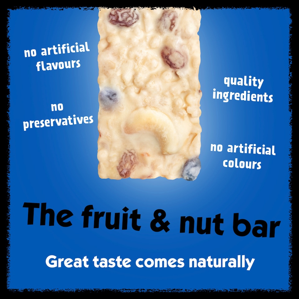 image 1 of Eat Natural Fruit & Nut Bar with Cashew Blueberry & Yoghurt 40g