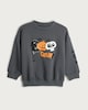 image 4 of F&F Boys Cotton Rich The Boo Crew Print Sweatshirt in Grey