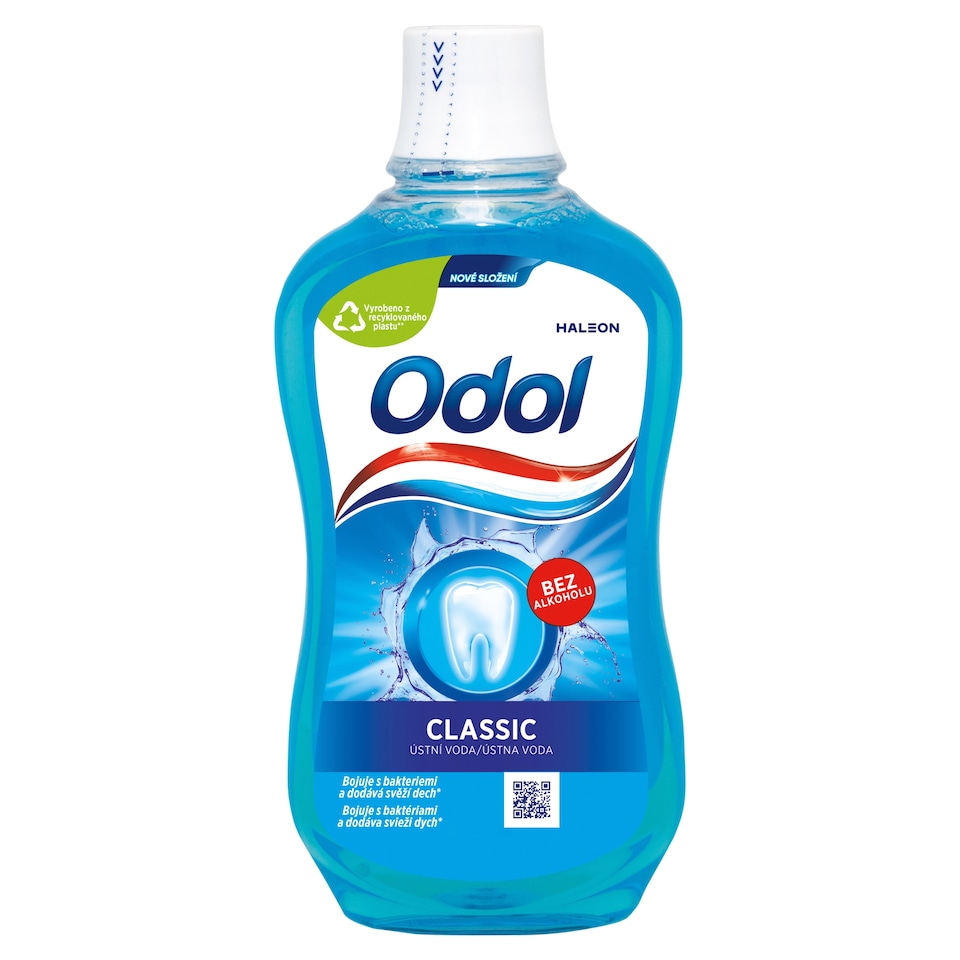 Odol Classic ústna voda s fluoridom 500 ml