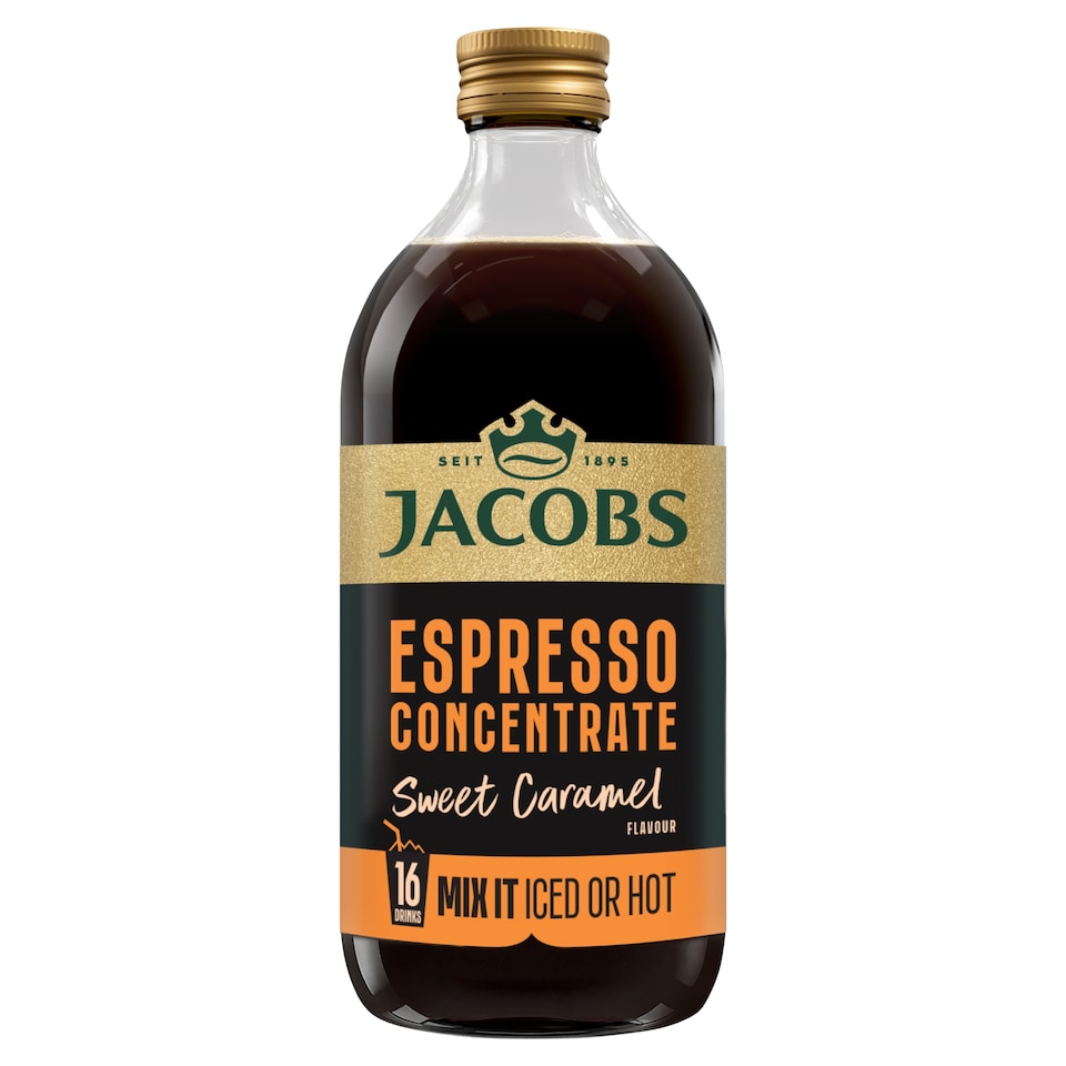Jacobs Espresso Concentrate Sweet Caramel Instant Coffee 485 ml