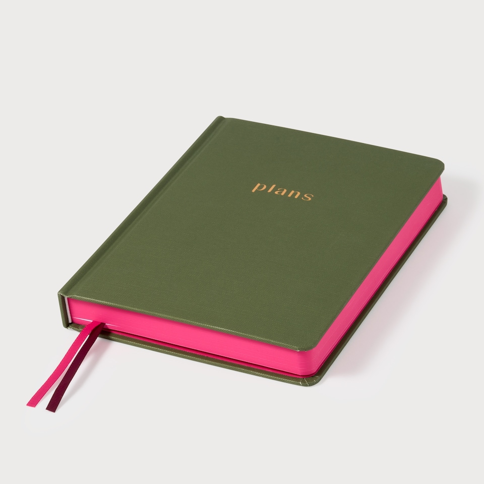 image 1 of Paperchase Tropic Like its Hot A5 Casebound Mixed pages Notebook